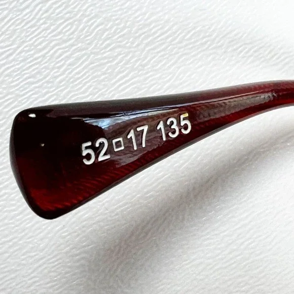 Alain Mikli A0491 16 Eyeglasses Frame Red 52-17-135 Half Rim  display picture 1